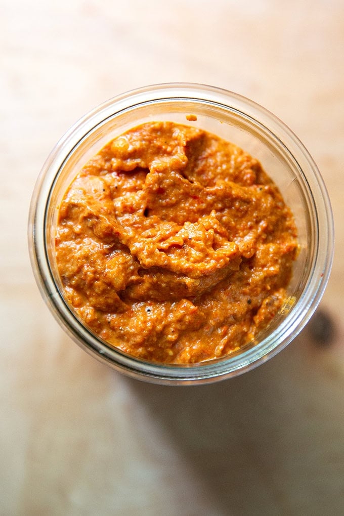 Easiest Romesco Sauce: No-Peel Peppers for Max Flavor